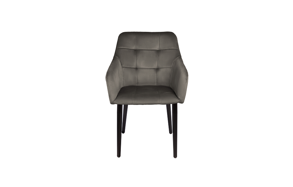 Кухонные стулья - изображение №3 "Стул-кресло Отэм антрацит / опоры черные"  на www.Angstrem-mebel.ru